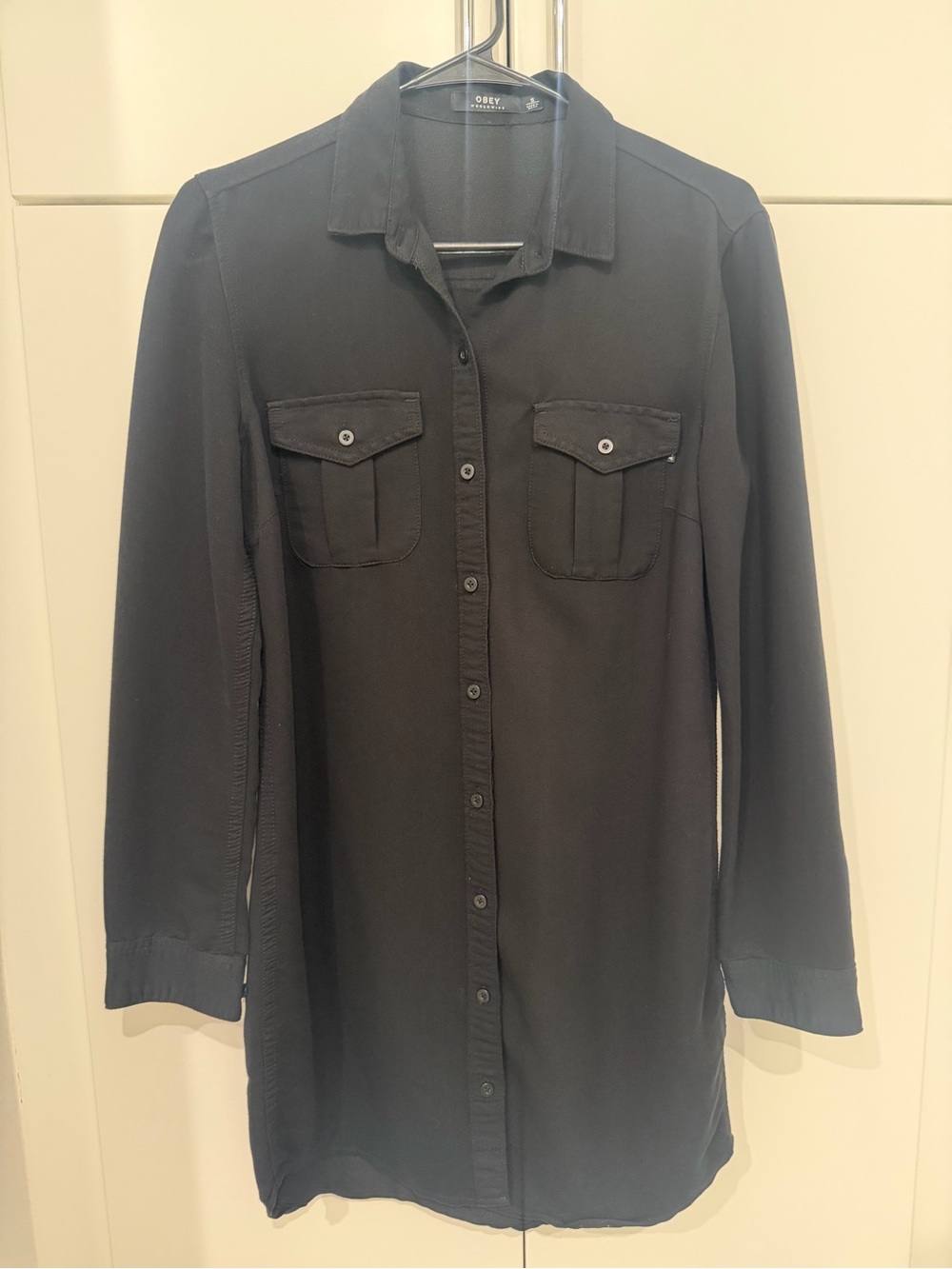 Obey Black Dress Shirt